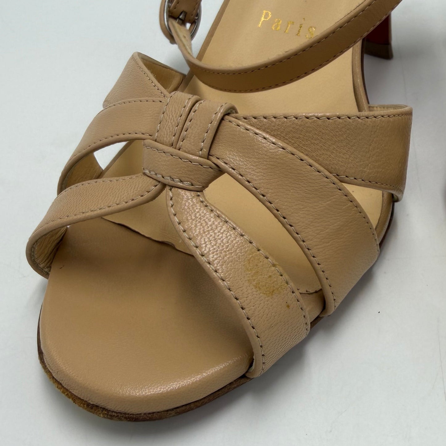 Christian Louboutin Trezuma 85 Luxury Shoes, Size: 6