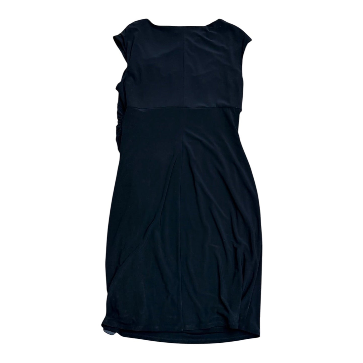Dress Party Midi By Lauren By Ralph Lauren In Black, Size:14