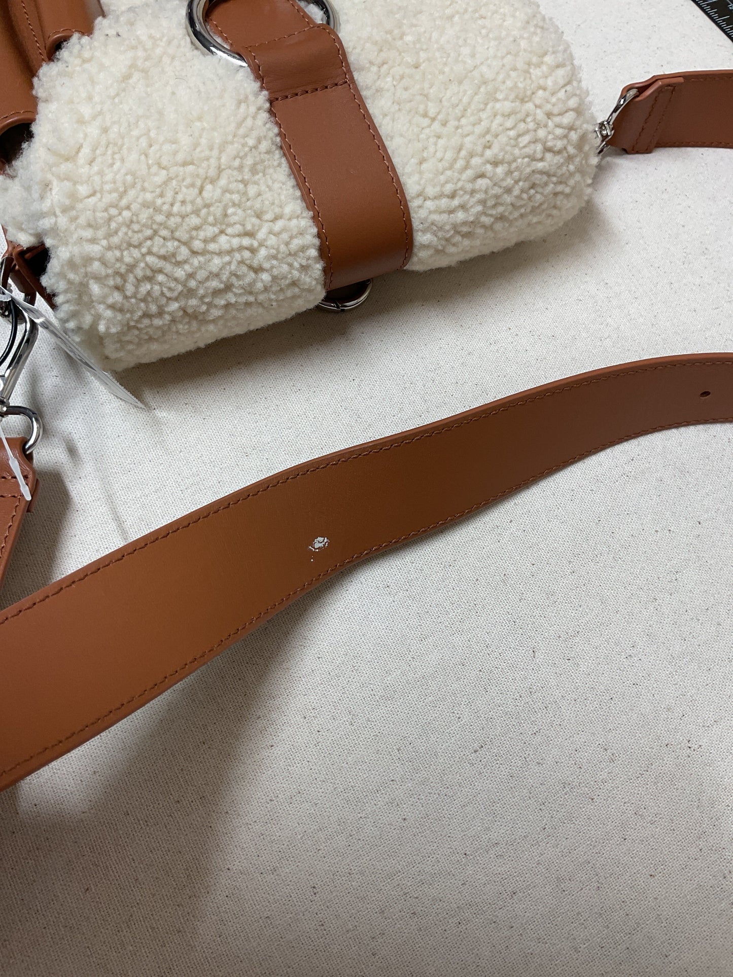 Crossbody By Cma In Brown & Cream, Size:Medium