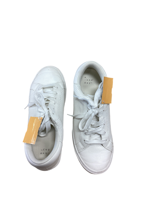Shoes Sneakers By A New Day In White, Size:7.5