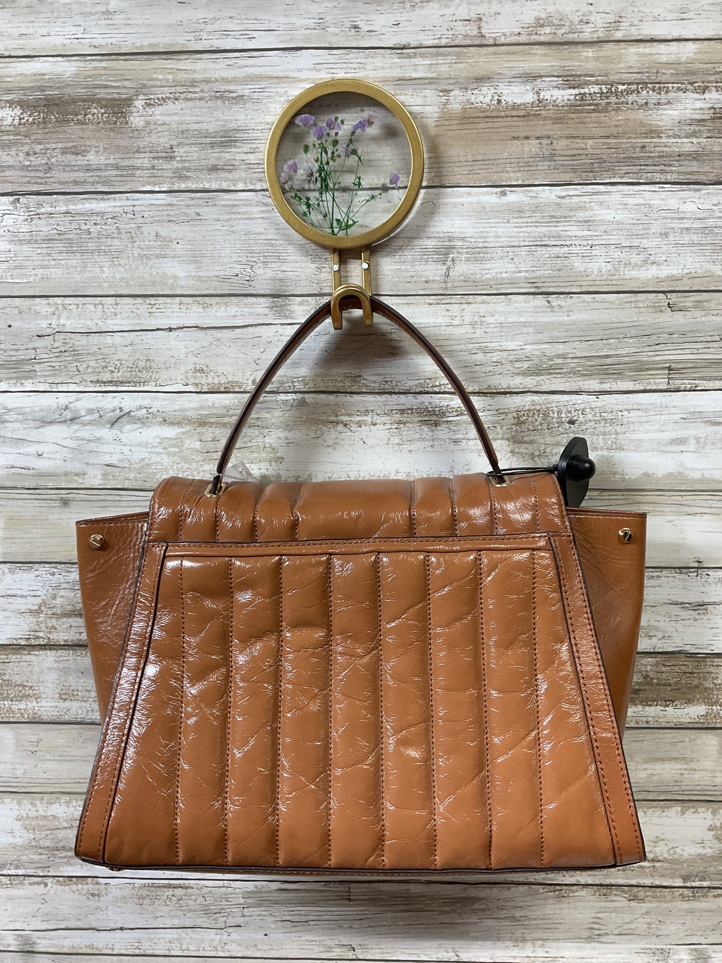 Handbag Designer By Michael Kors In Brown, Size:Medium