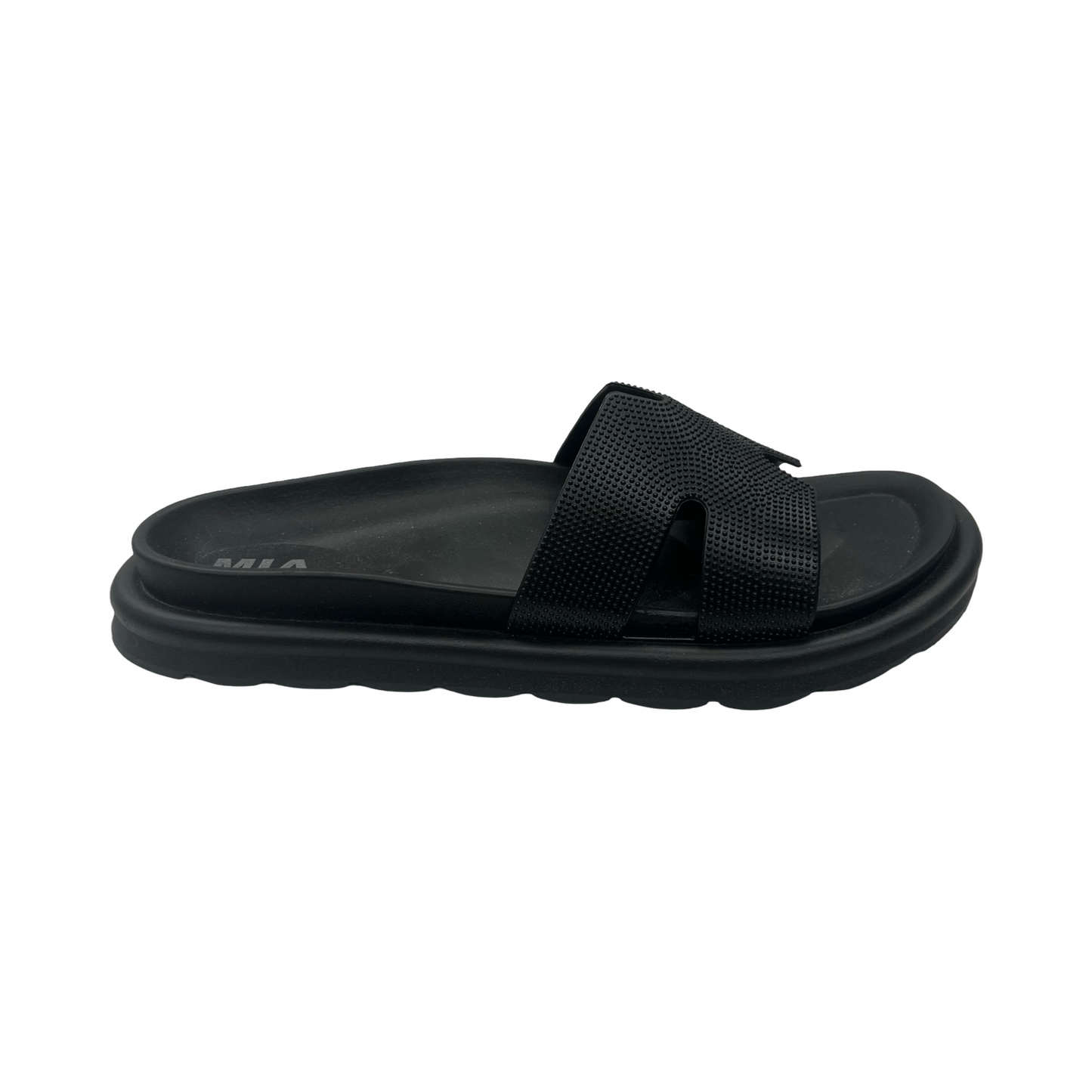Sandals Flats By Mia In Black, Size:11