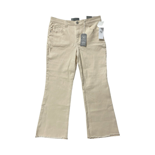 Pants Cropped By Wit & Wisdom In Cream, Size:10
