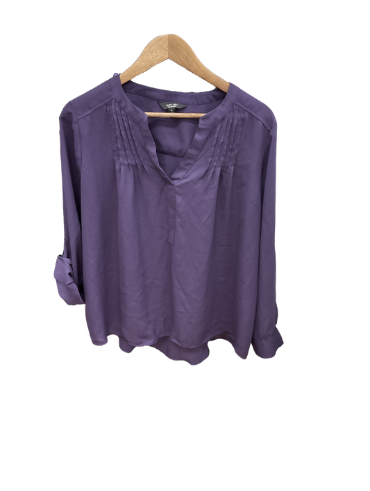 Top Long Sleeve By Simply Vera  Size: Lp