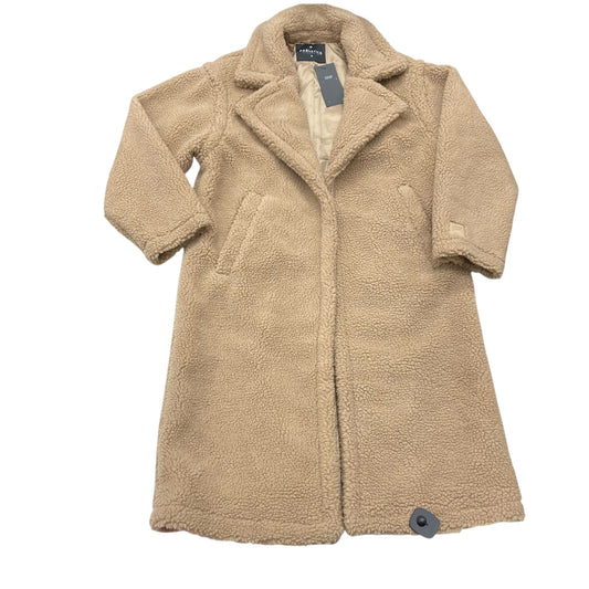 Coat Faux Fur & Sherpa By Fabletics In Brown, Size:M