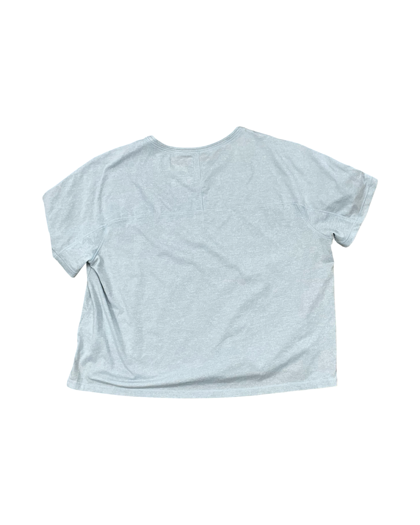 Athletic Top Ss By The North Face In Blue, Size:M