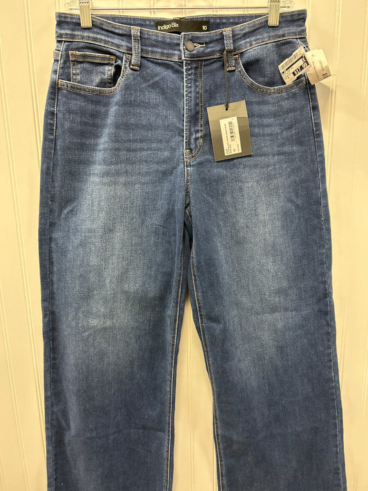 Jeans Wide Leg By Cmc In Blue Denim, Size:10