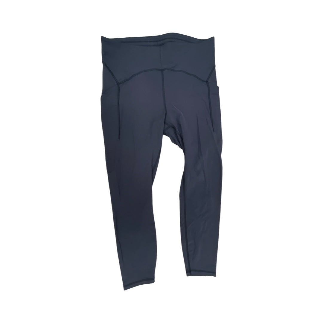 Athletic Leggings By Lululemon In Grey, Size:12
