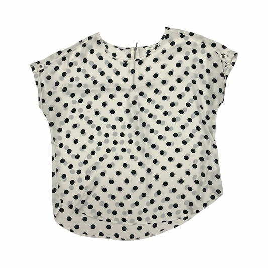 Blouse Ss By Maurices In Polkadot Pattern, Size:M