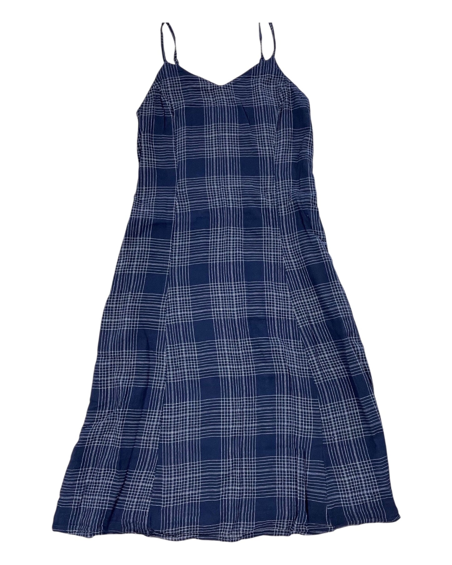 Dress Casual Midi By Old Navy In Navy, Size:S
