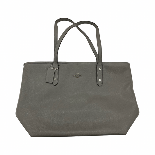 Handbag Designer By Coach In Grey, Size:Medium