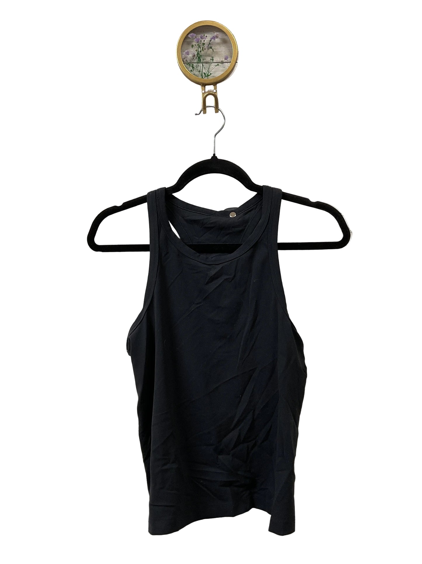 Athletic Tank Top By Lululemon In Black, Size:S