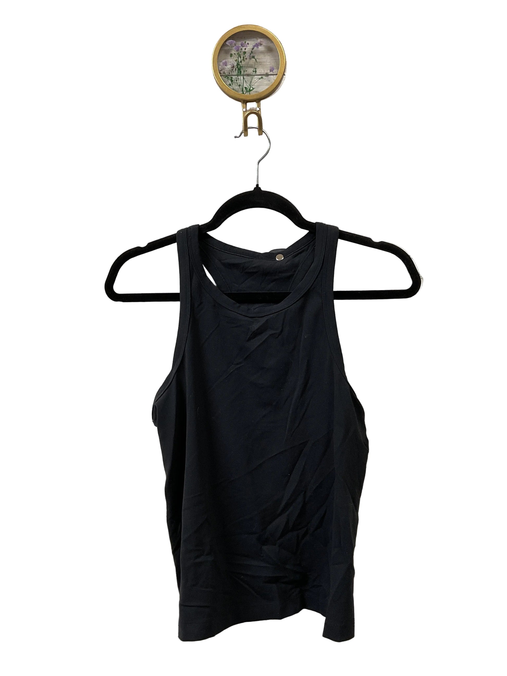 Athletic Tank Top By Lululemon In Black, Size:S Athletic Tank Top By Lululemon In Black, Size:S