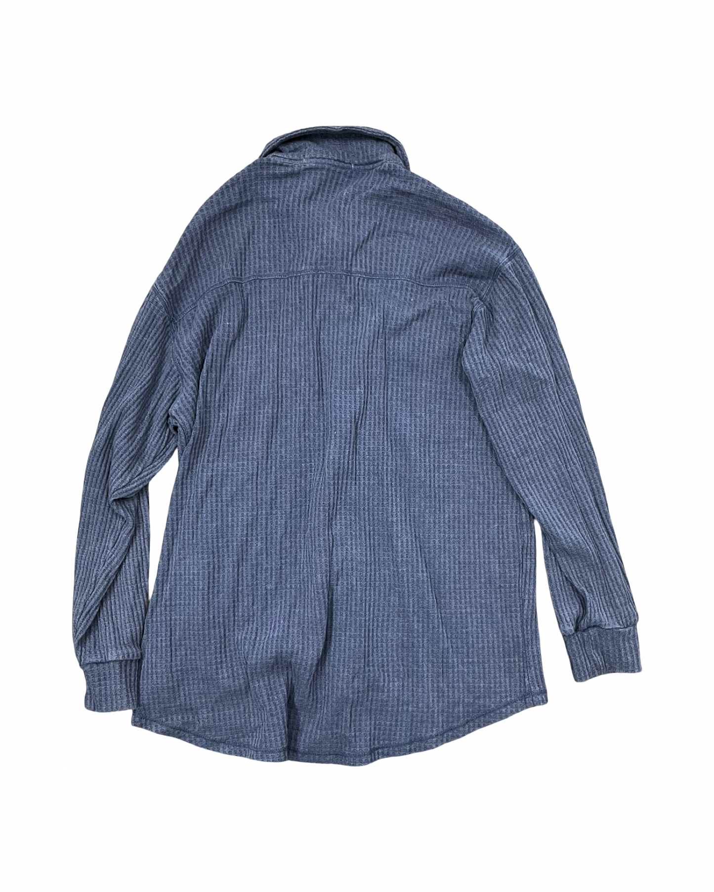 Blouse Ls By Rewind In Blue, Size:M