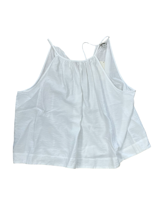 Top Sleeveless By A New Day In White, Size:L