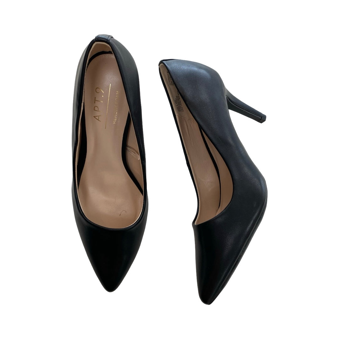 Shoes Heels Kitten By Apt 9 In Black, Size:6