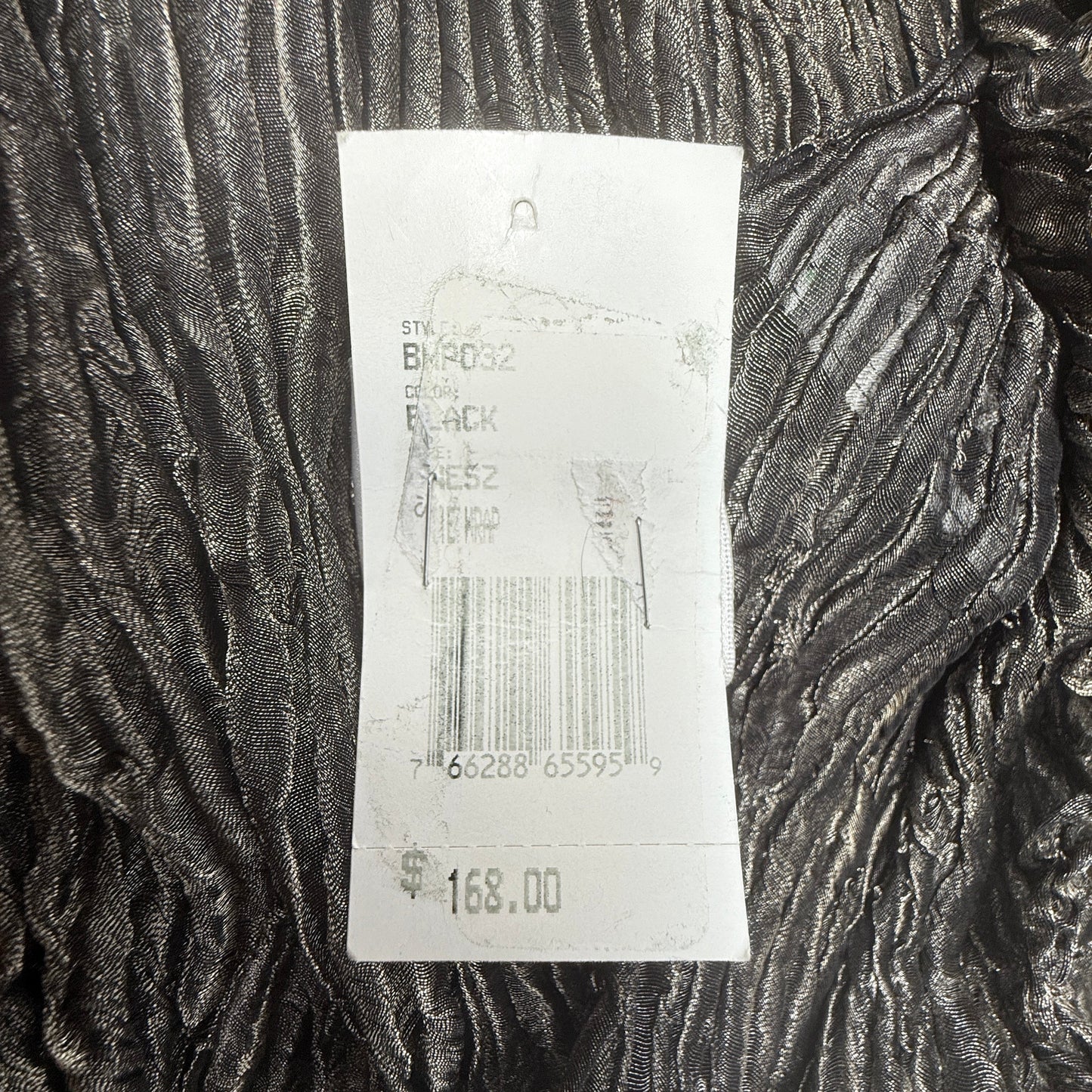 Metallic Silk Blend Kora Wrap By Badgley Mischka