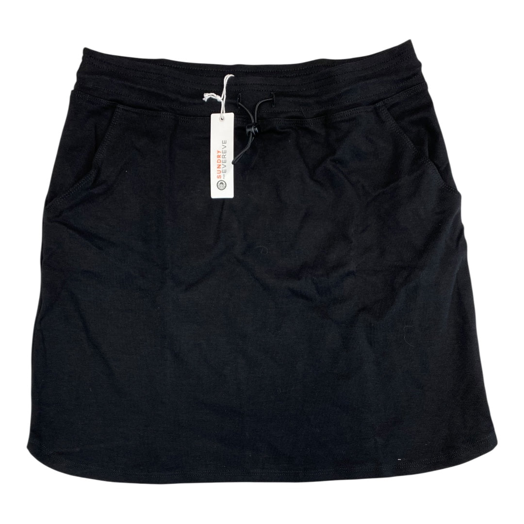Athletic Skirt By Sundry In Black, Size:M