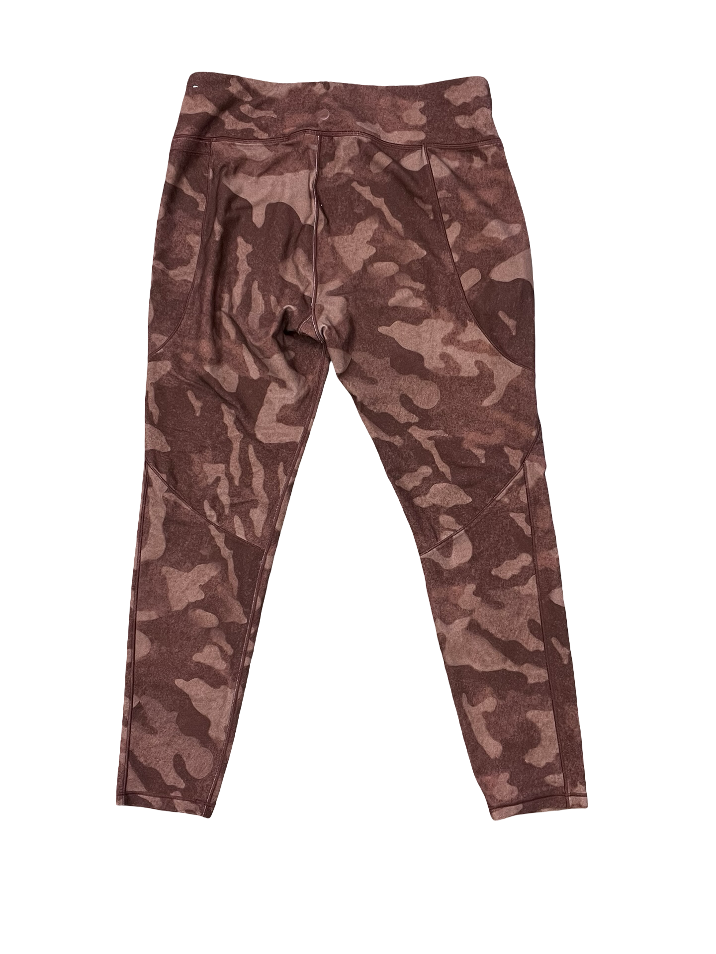 Athletic Leggings By Calia In Orange, Size:L
