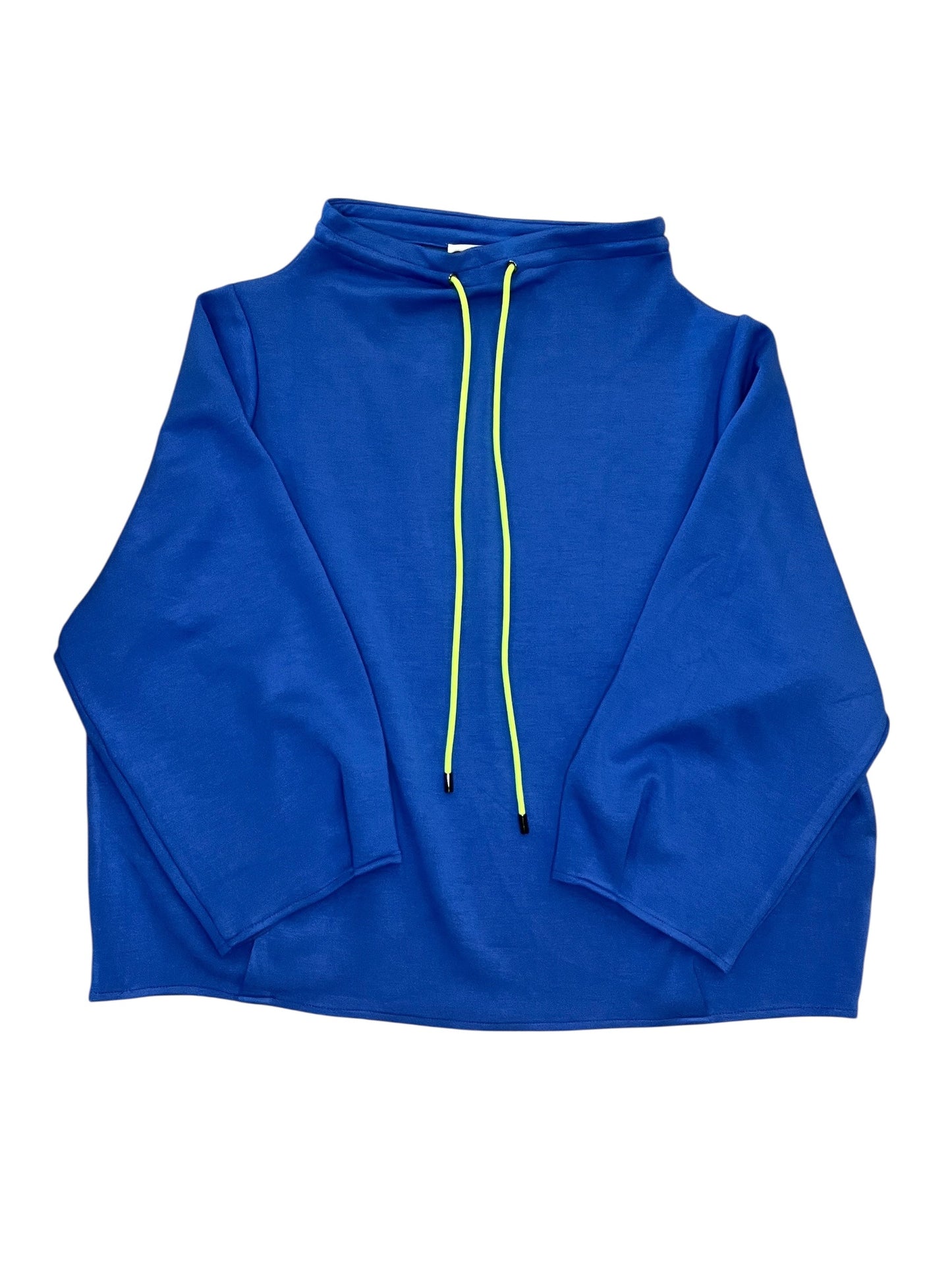 Sweatshirt Collar By Cma In Blue, Size:M