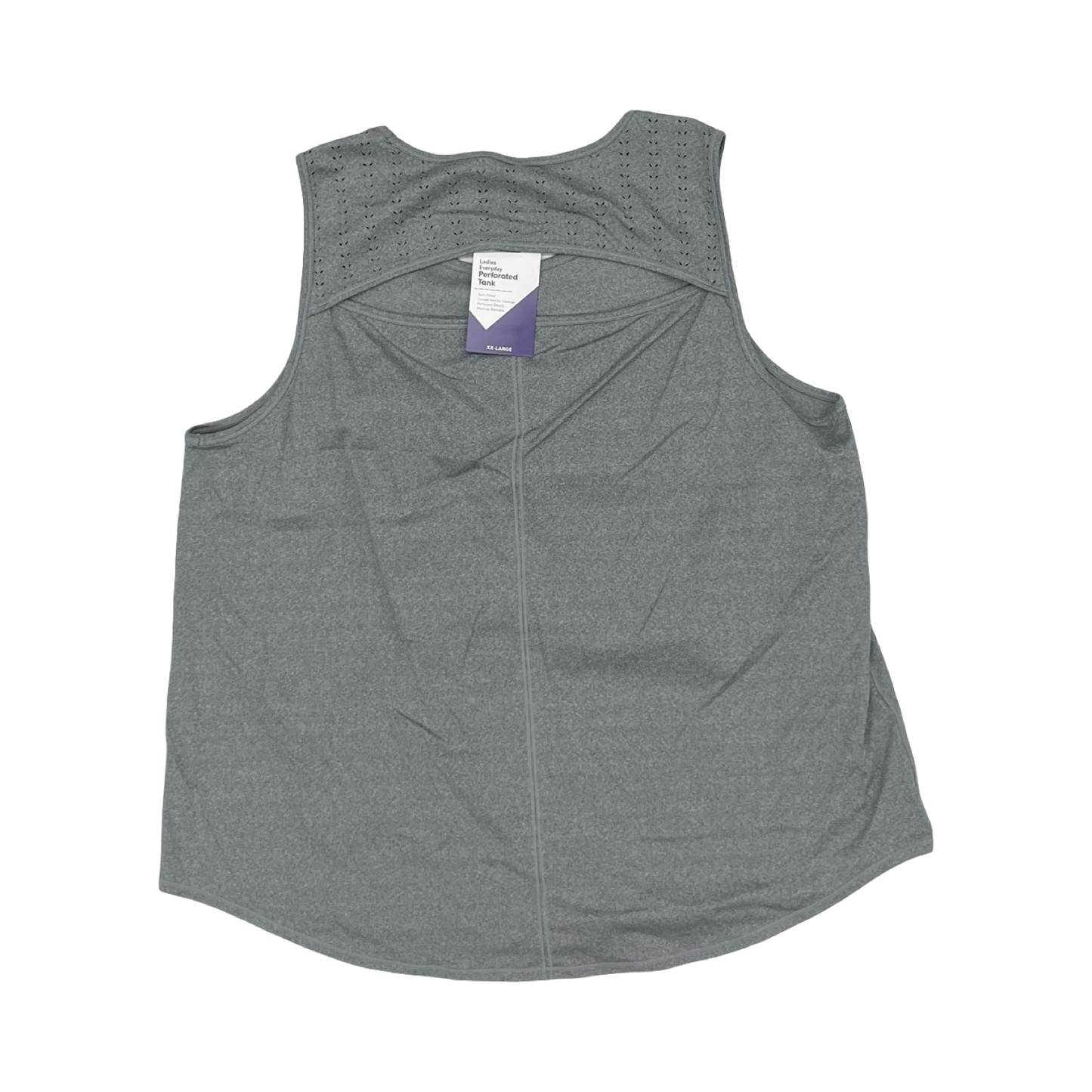 Athletic Tank Top By Members Mark In Ivory, Size:Xxl