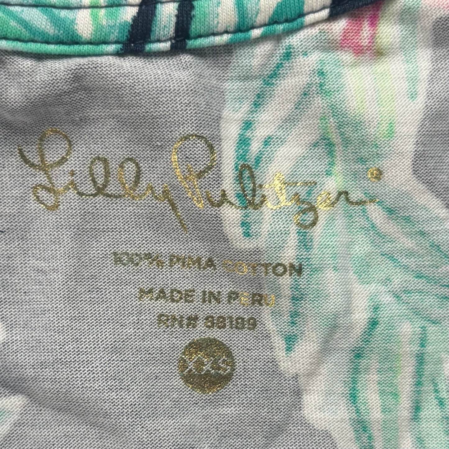 Dress Designer By Lilly Pulitzer In Blue & Pink, Size: Xxs