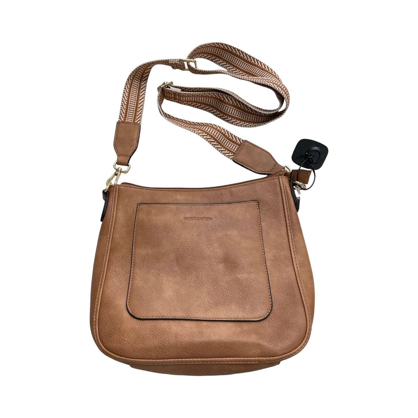 Handbag By Bostanten In Brown, Size:Medium