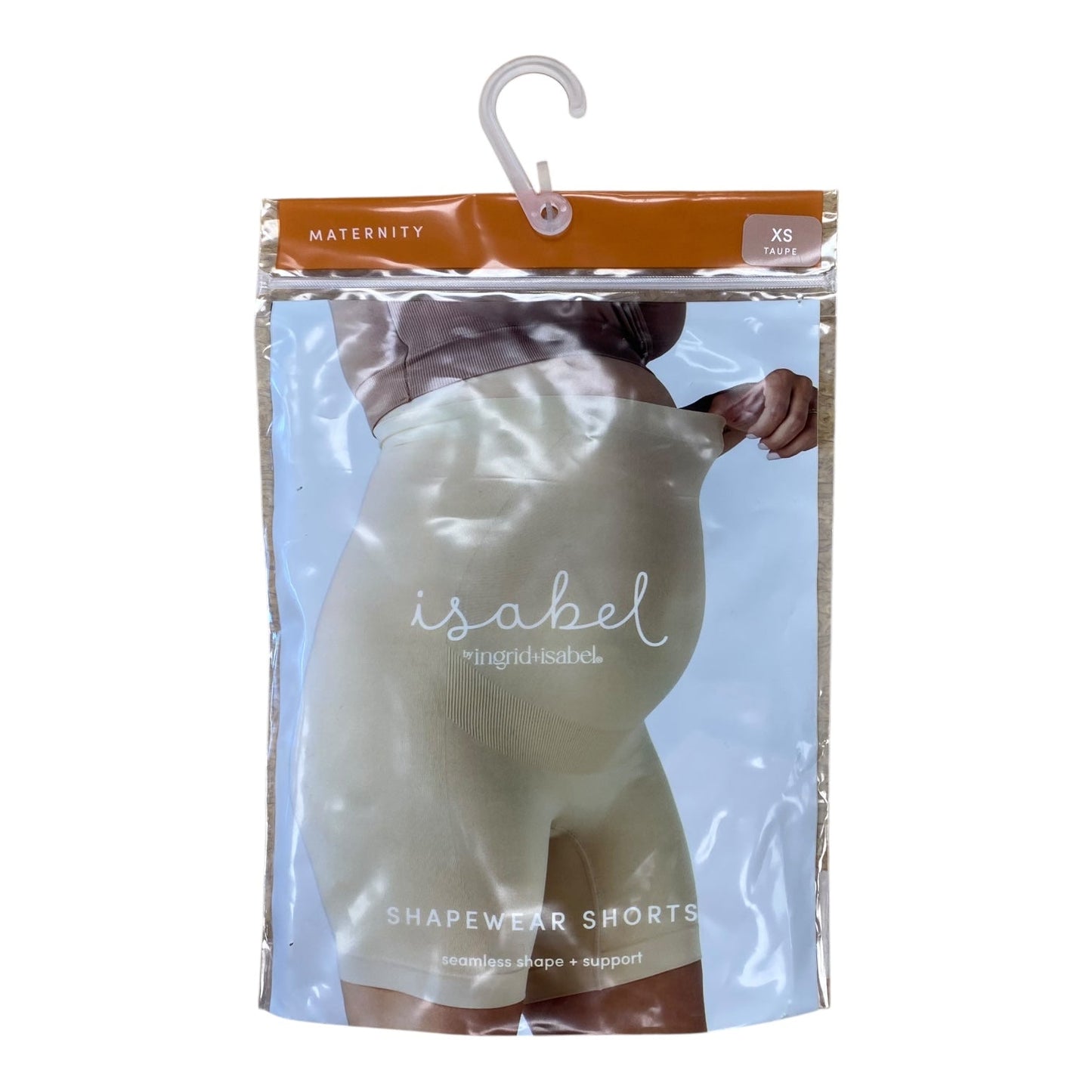 Mat Shorts By Isabel Maternity In Tan, Size:Xs