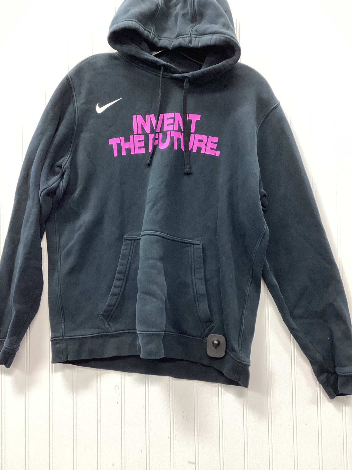 Sweatshirt Hoodie By Nike Apparel In Black, Size:M