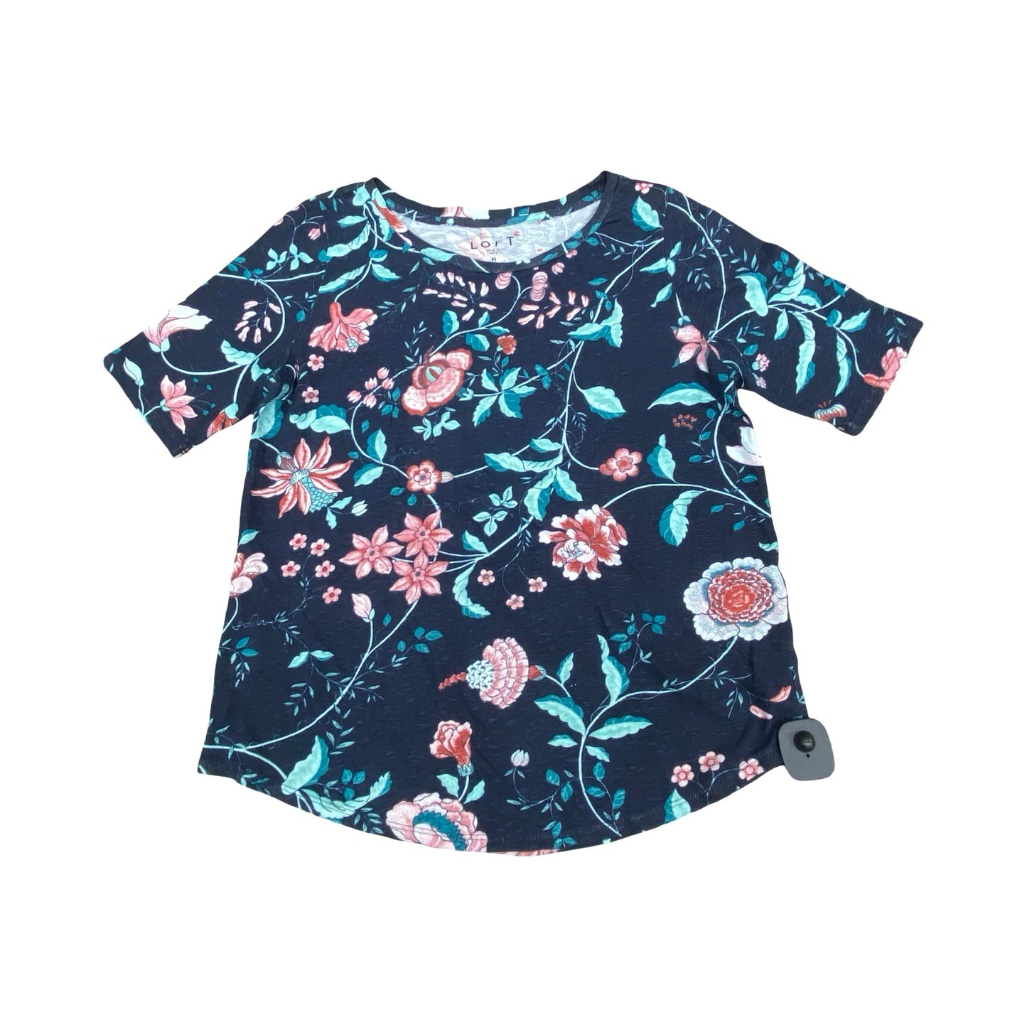 Top Ss By Loft In Blue & Pink, Size:M