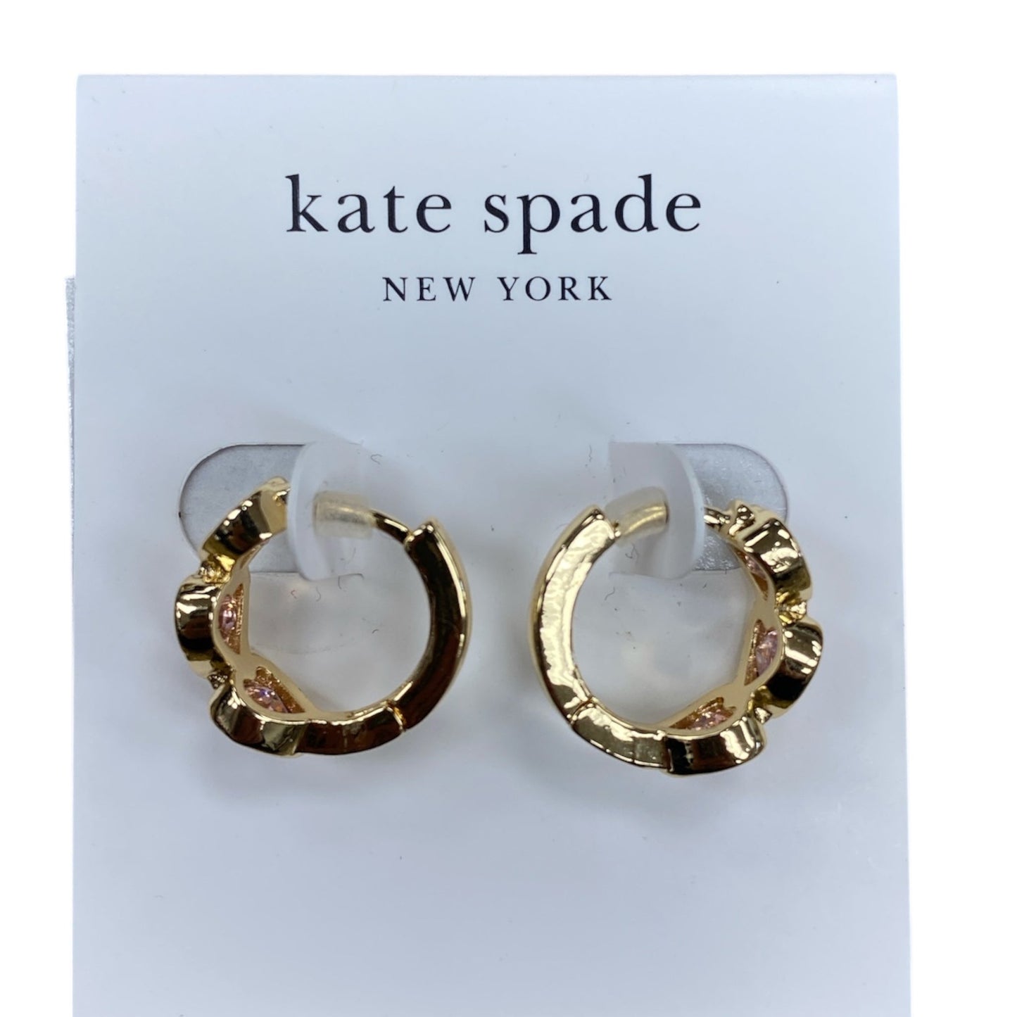 Earrings Designer By Kate Spade In Gold