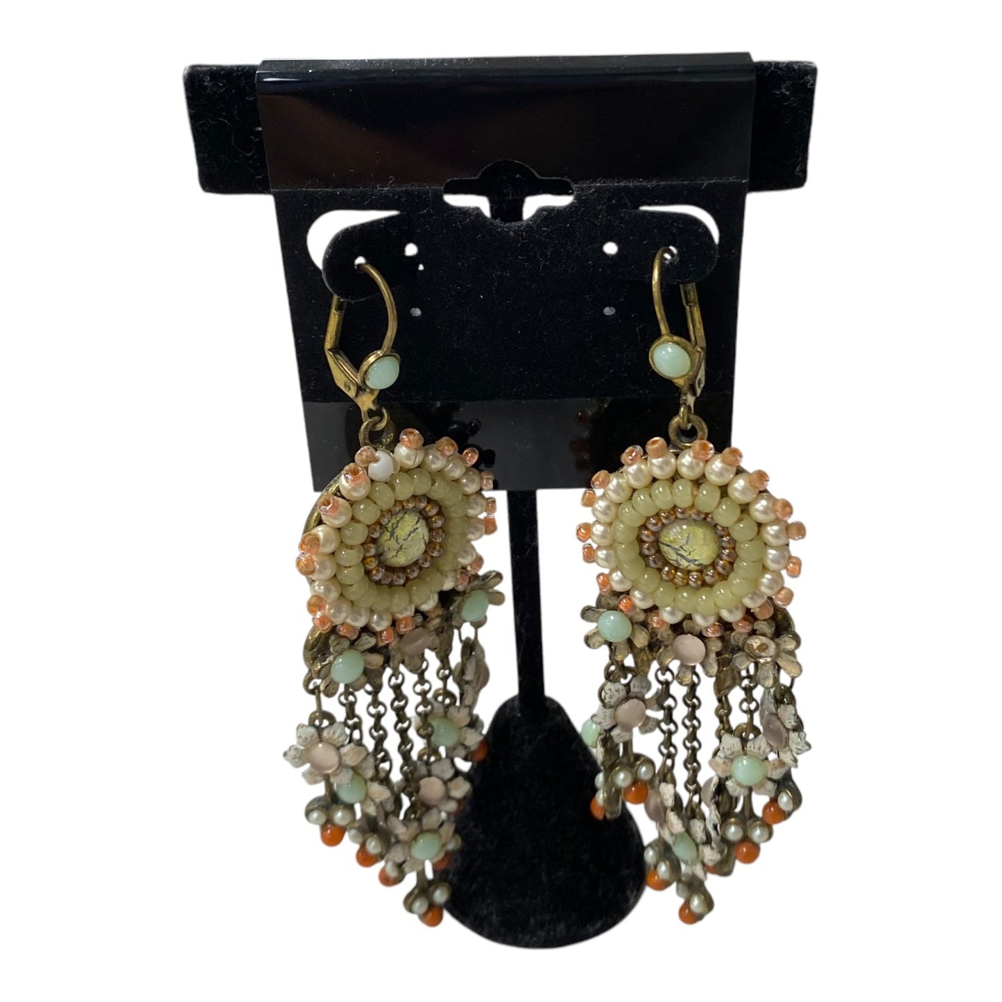 EARRINGS DANGLE/DROP by   CMC In BRONZE