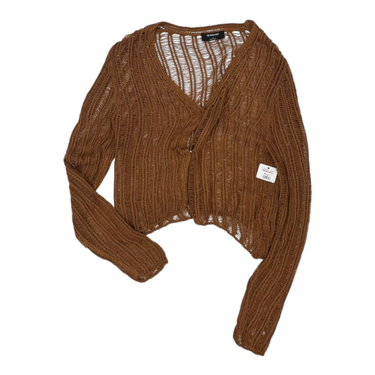 Cardigan By Workshop In Brown, Size:S