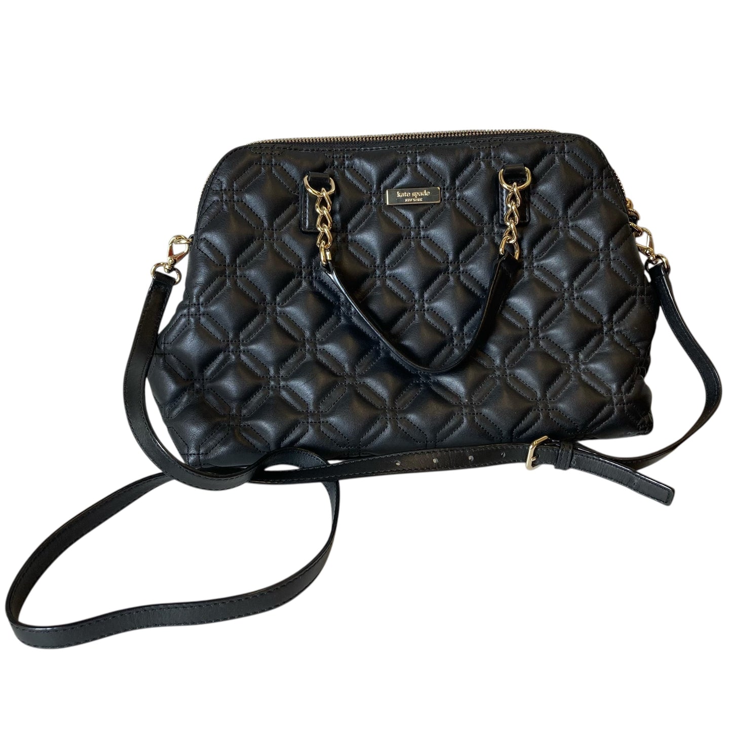 Handbag Designer By Kate Spade In Black, Size:Medium