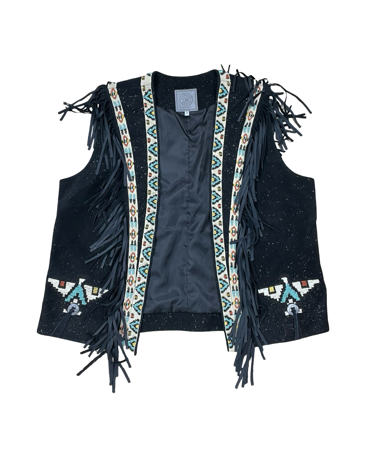 Vest Other By Double D Ranch In Black, Size:L