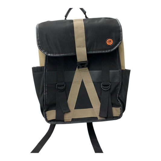 Backpack By Joan And David In Black & Tan, Size:Large