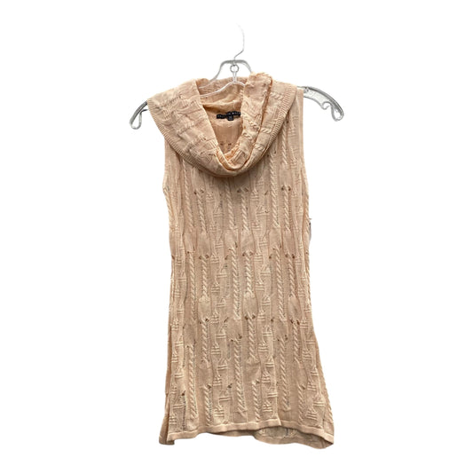 Top Sleeveless By Antonio Melani In Peach, Size:Xs