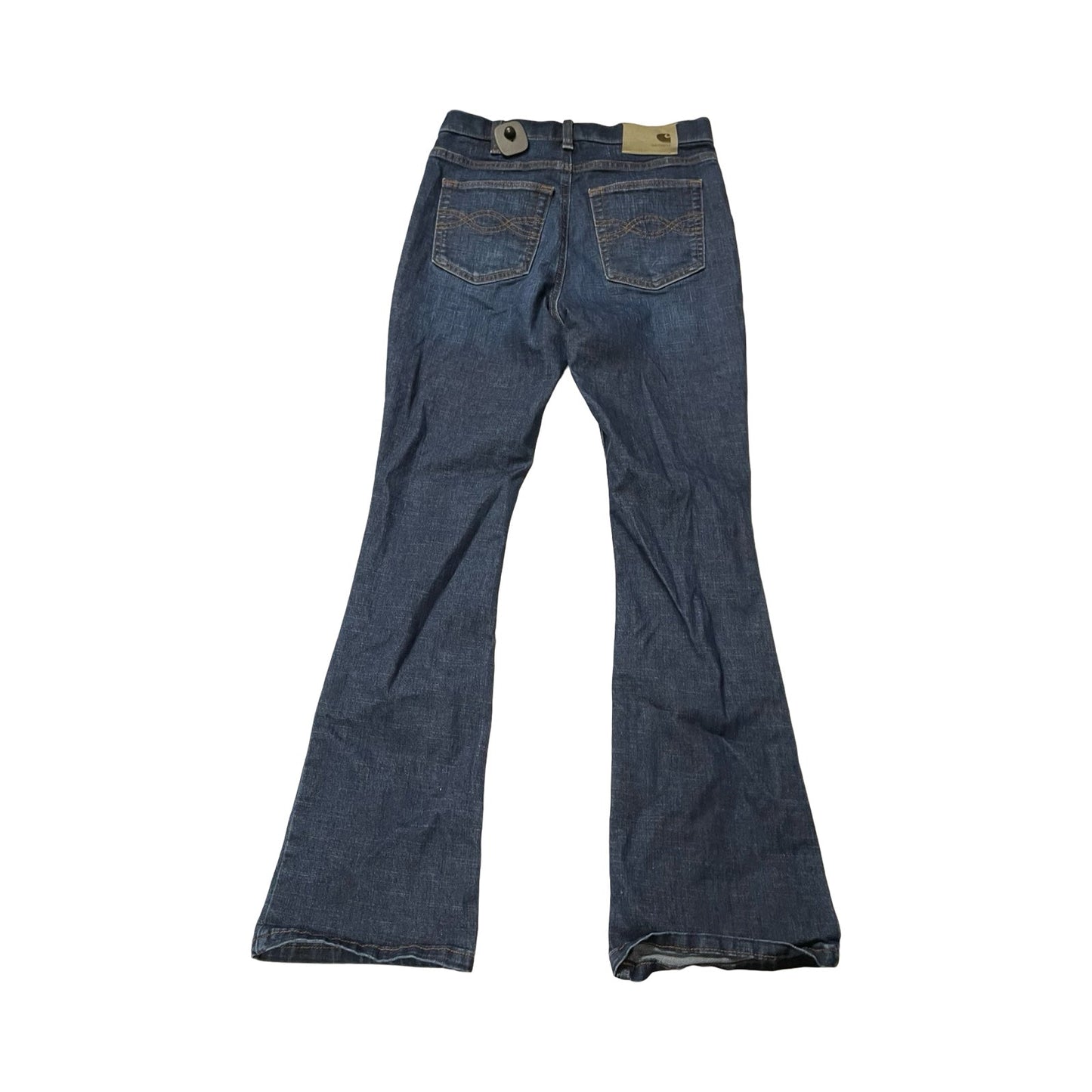 Jeans Flared By Carhartt In Blue Denim, Size:6