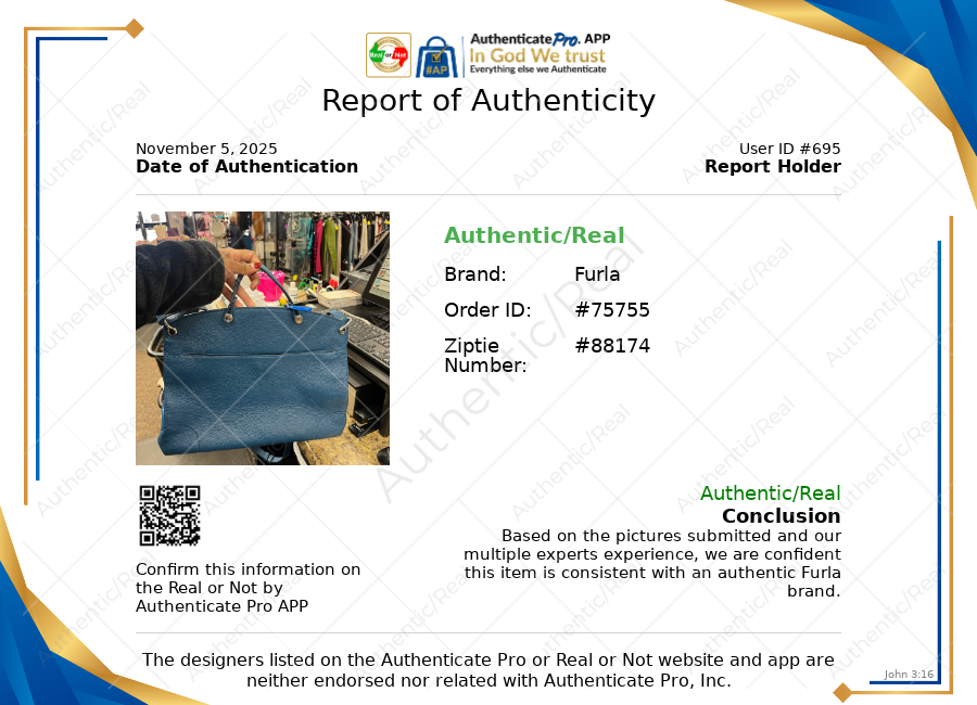 Handbag Luxury Designer By Furla, Size: Medium