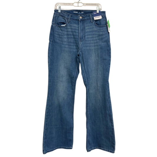 Jeans Flared By Old Navy In Blue Denim, Size:12
