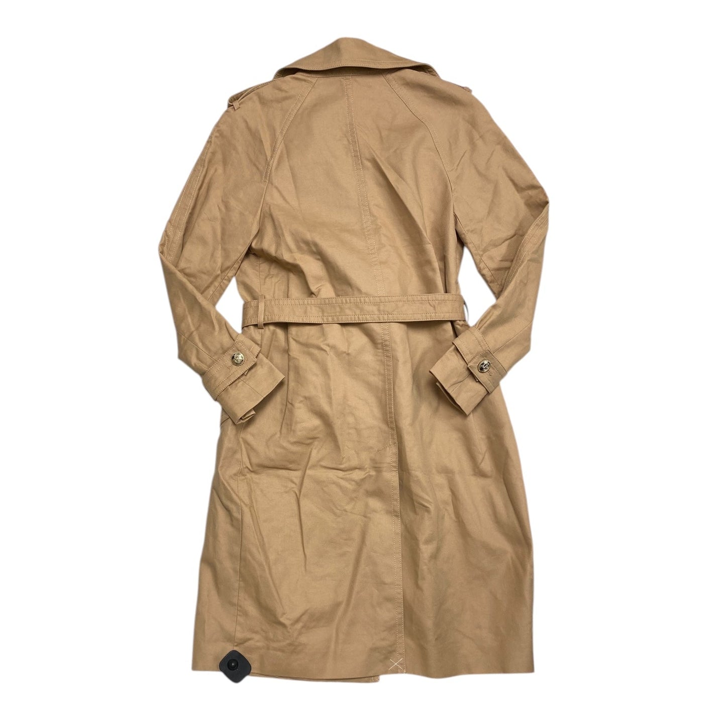 Coat Trench Coat By Ann Taylor In Brown, Size:S