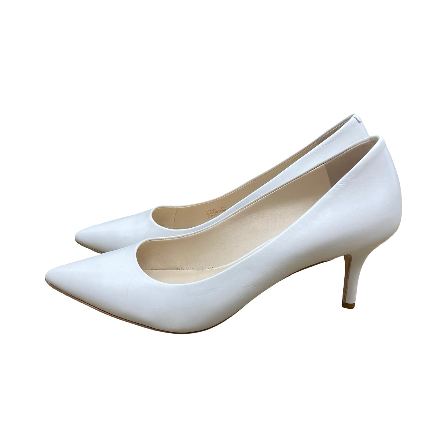 Shoes Heels Kitten By Cole-Haan In White, Size:8.5