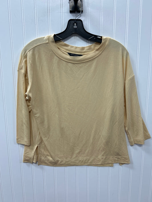 Top Ls By Banana Republic In Yellow, Size:Xs