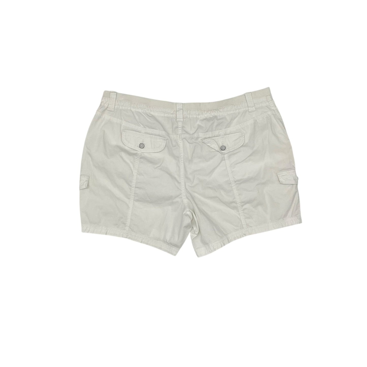 Shorts By Style And Company In White, Size:20