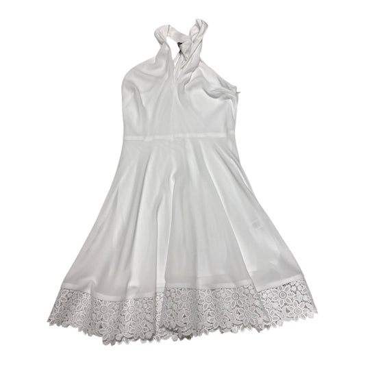 Dress Party Short By Express In White, Size:2