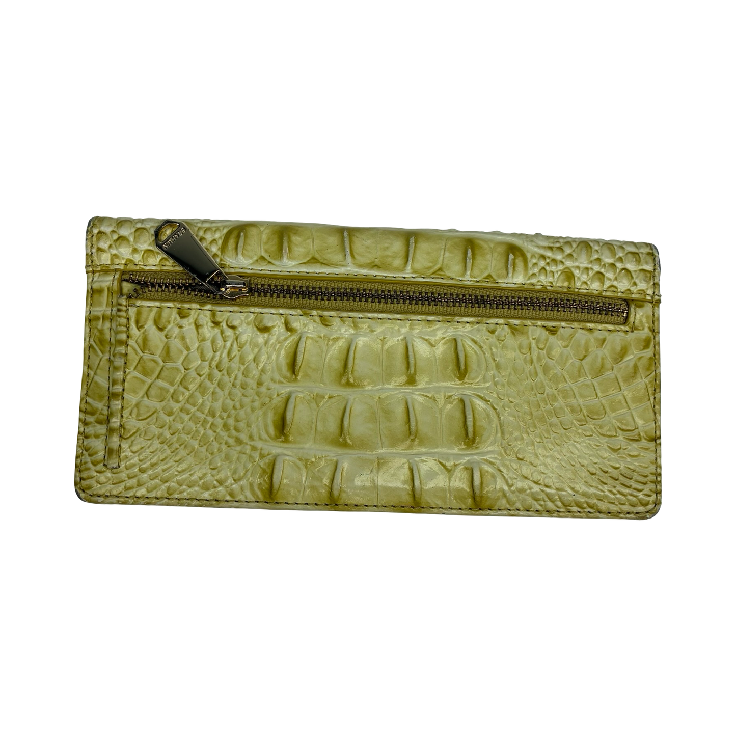 Wallet Designer By Brahmin In Yellow, Size:Large