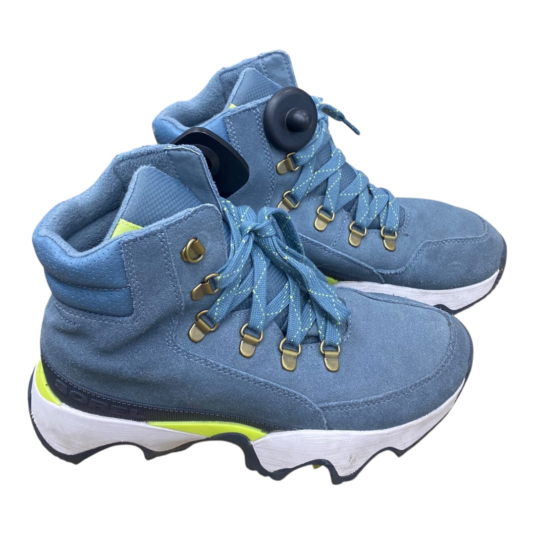 Boots Designer By Sorel In Blue, Size:7.5