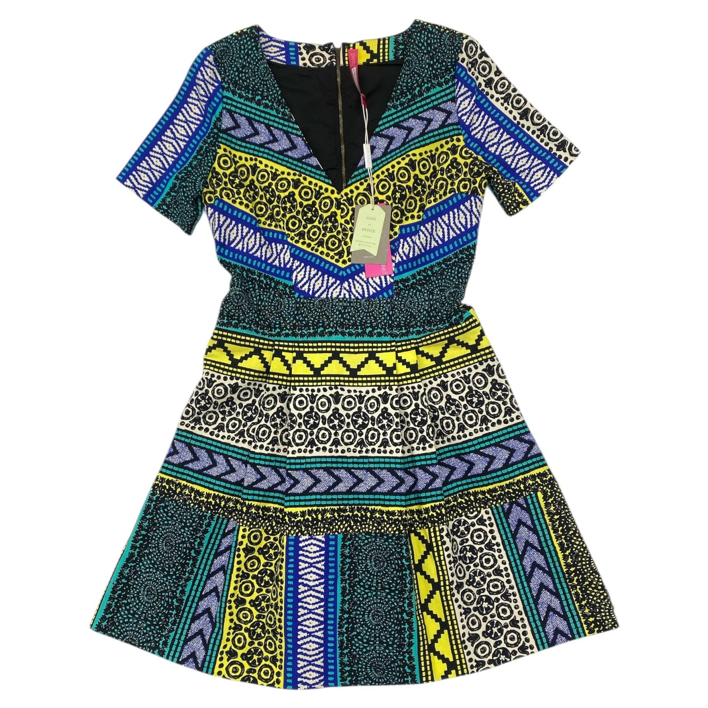 Dress Casual Midi By Plenty By Tracy Reese In Multi, Size:4
