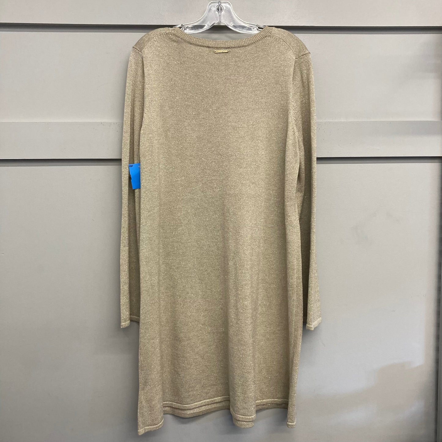Dress Sweater By Michael By Michael Kors In Gold, Size:Xl
