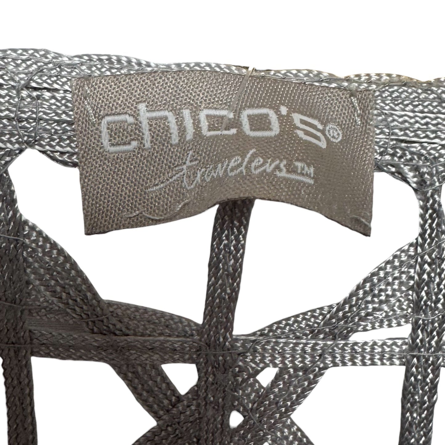 Sweater Cardigan By Chicos In Grey, Size: Xl estimated no size tag